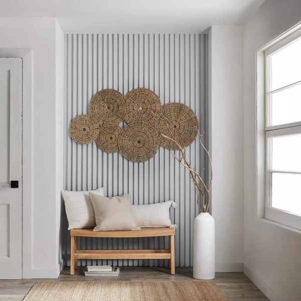 Seagrass Circles Wall Art - Image 2