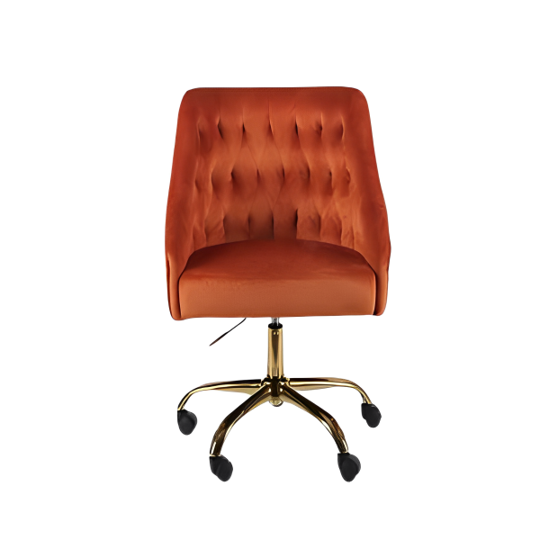 Velvet Tufted Home Office Chair