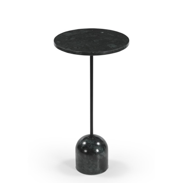 Marble Side Table Black